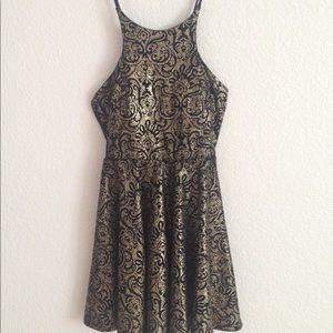 Black & Gold Dress
